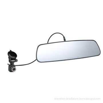 F20, full HD 1080p, rear view mirror, car black box, 2-channel